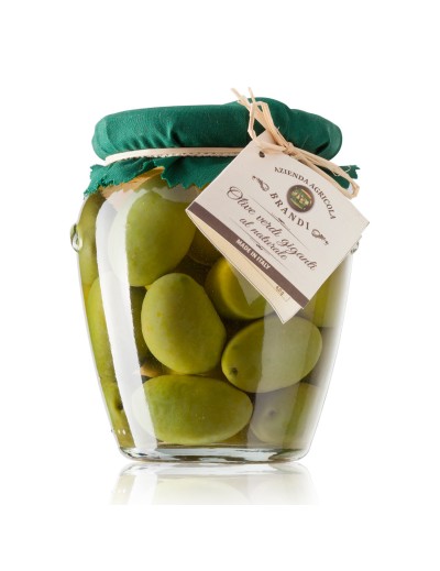 Olive verdi Bella di Cerignola al naturale - 280 gr
