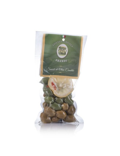 Snack di olive condite - 125 gr